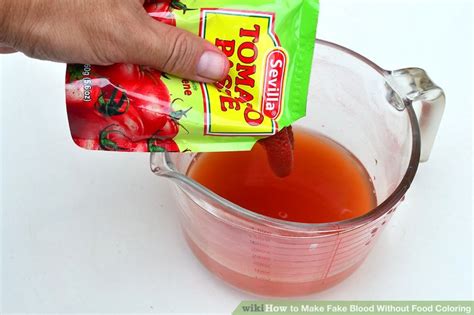 how to add fake blood to clothes|how to make fake blood without food coloring.